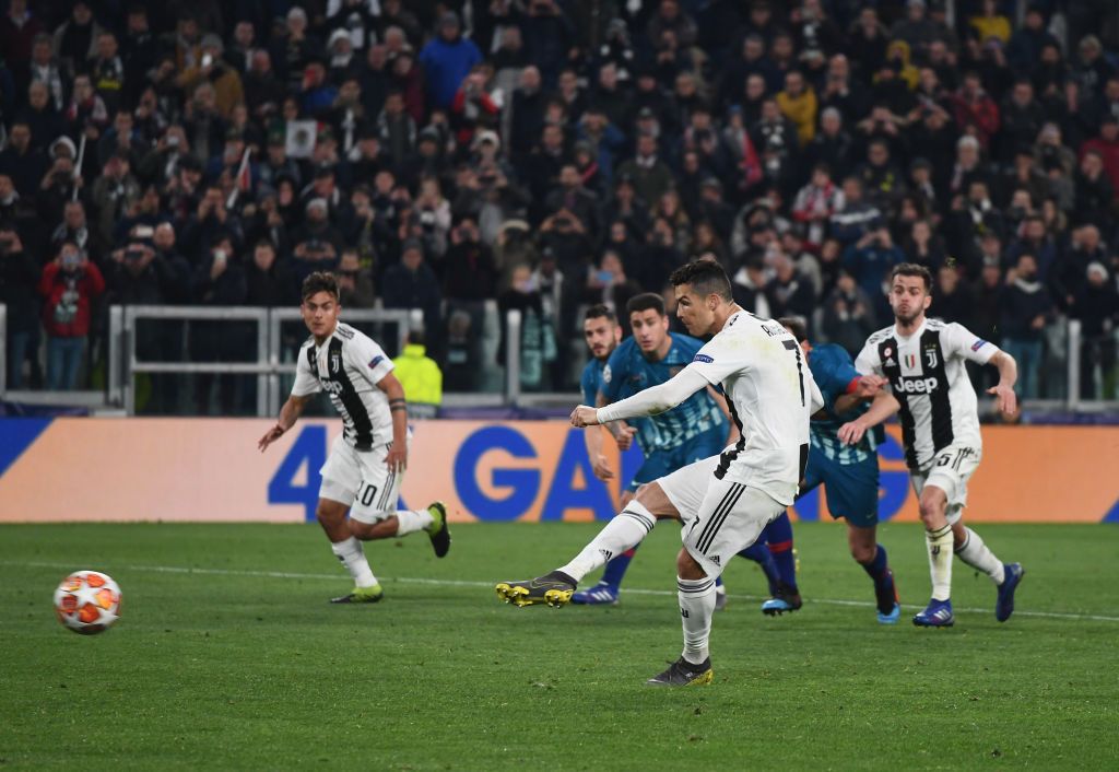 尤文图斯客场完胜马竞，C罗破门领衔