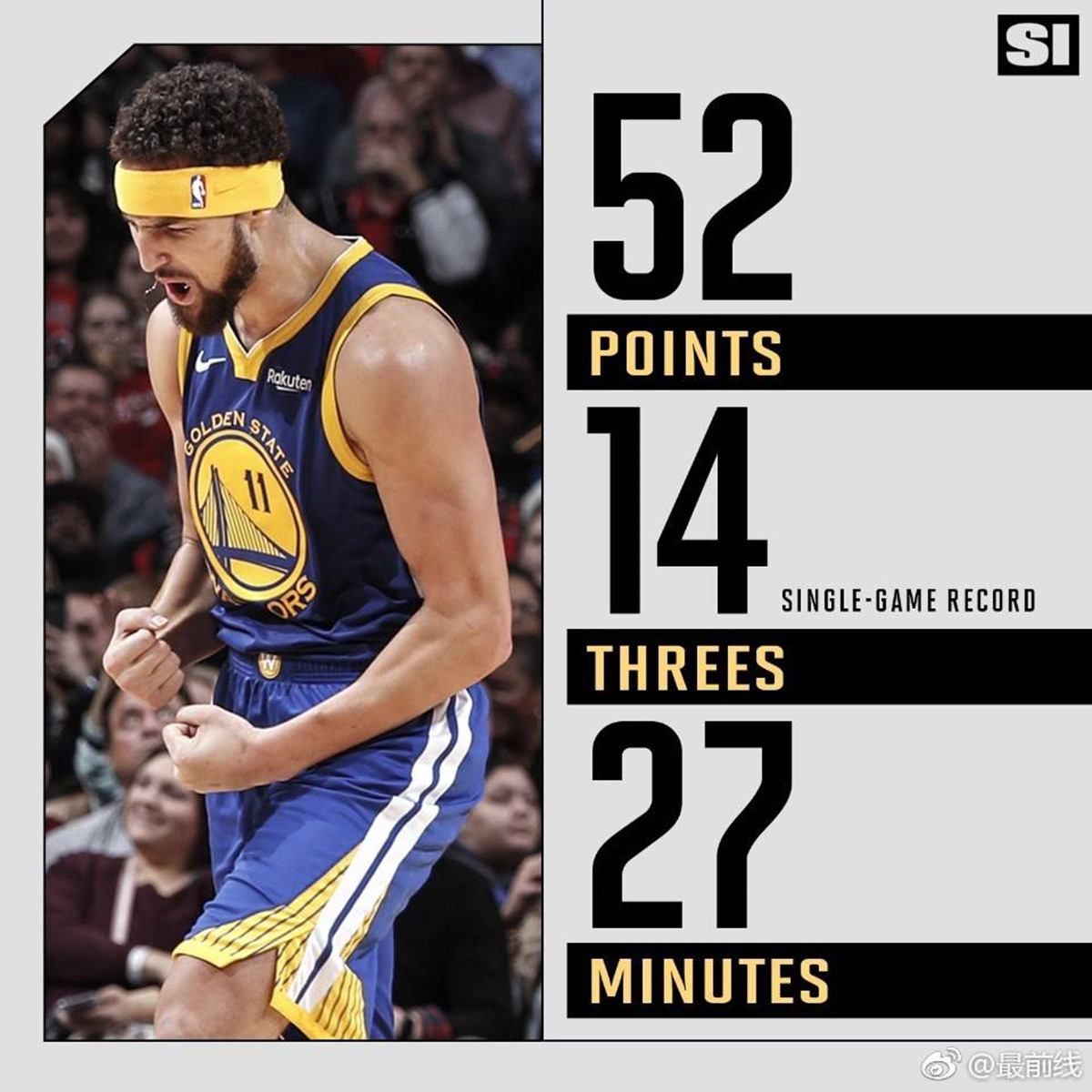 篮网鏖战灰熊，克莱刷新纪录